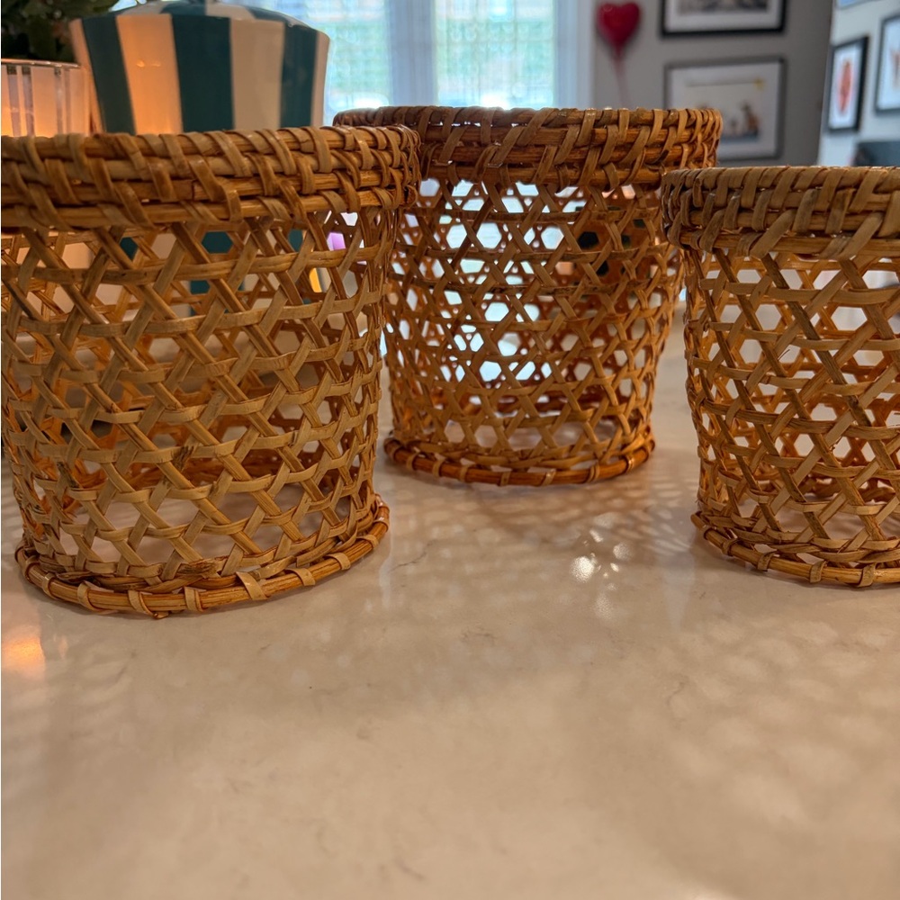 NEST Fragrances Natural Woven Candle Holders